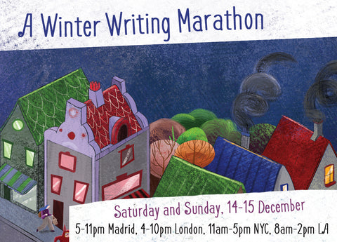 A Winter Writing Marathon: 12 Hours of Writing in a Weekend